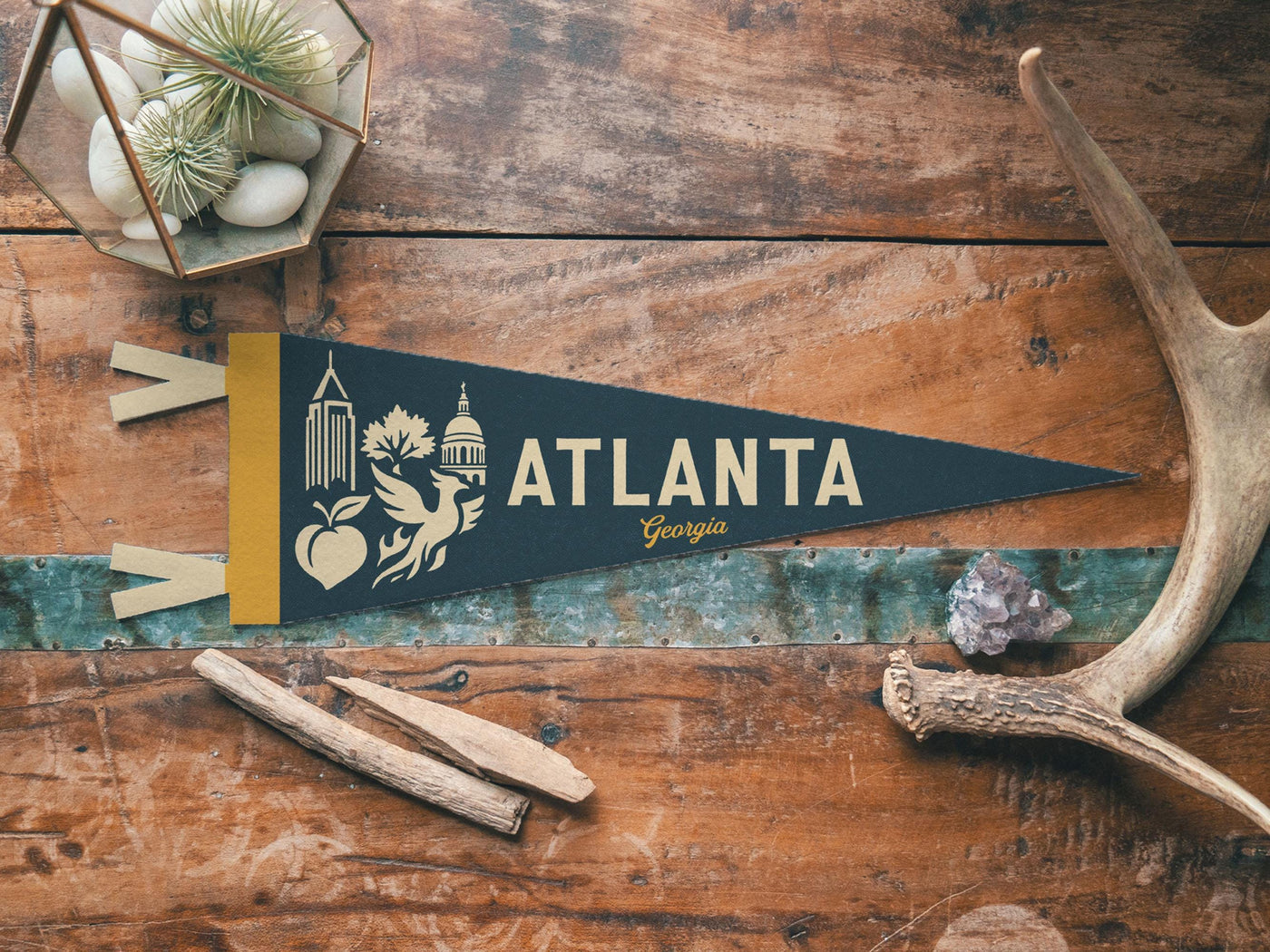 Atlanta Georgia Felt Pennant