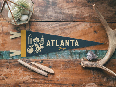 Atlanta Georgia Felt Pennant