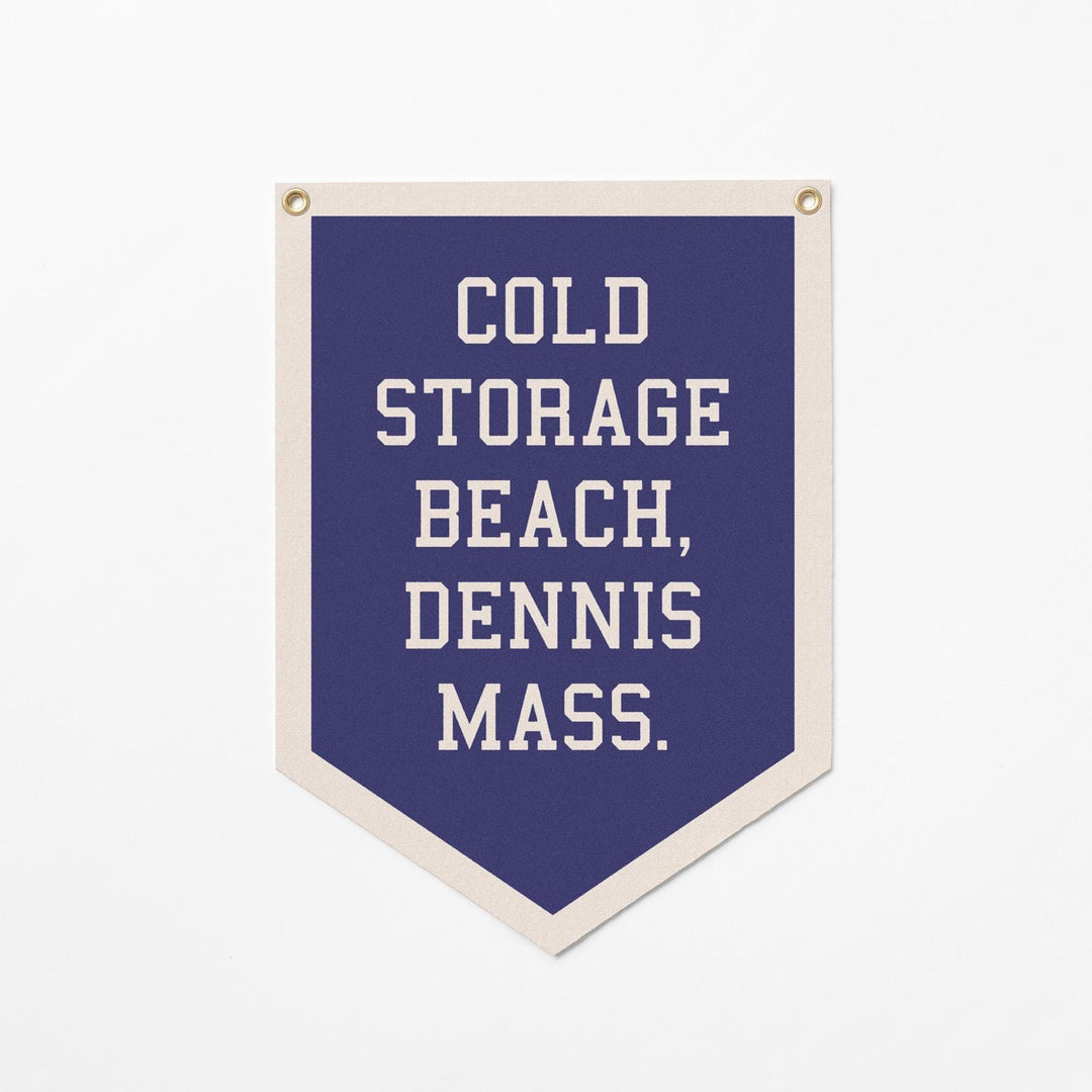 Custom Varsity Sign Felt Camp Flag