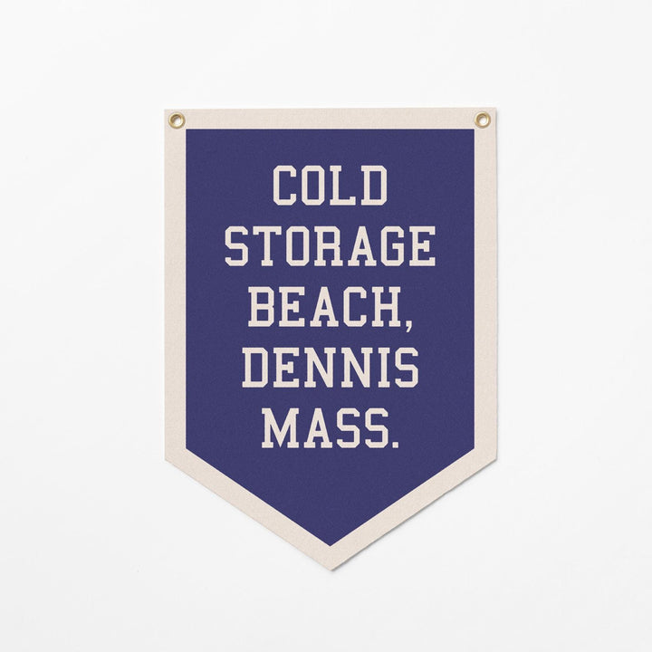 Custom Varsity Sign Felt Camp Flag