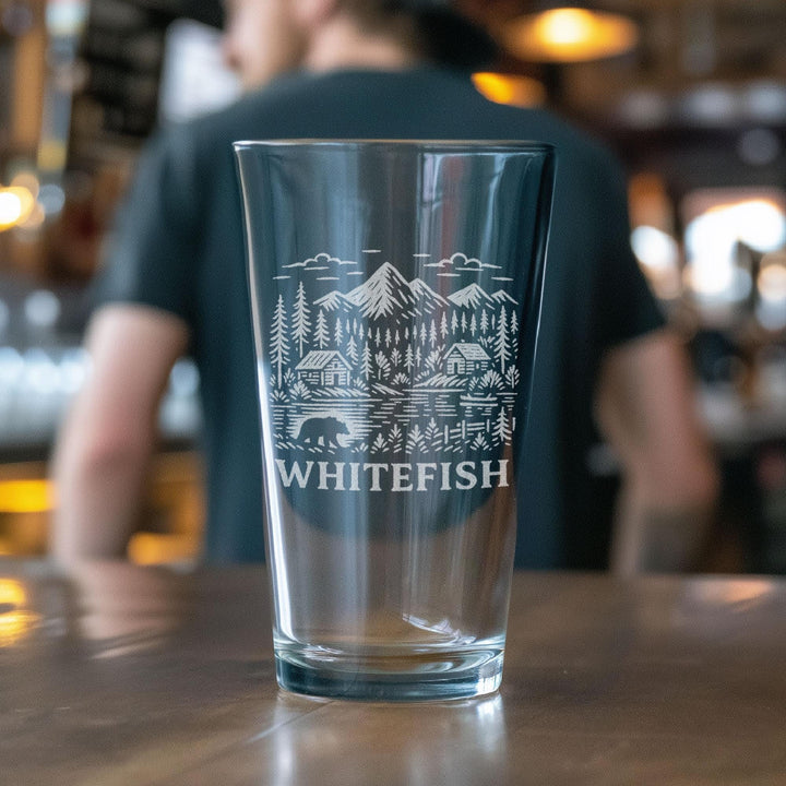 Whitefish Montana Glasses