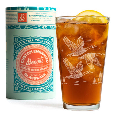 Canadian Geese Glasses