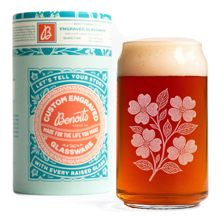 Dogwood Flower Glasses