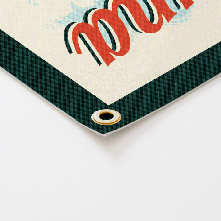 Indiana Felt Camp Flag