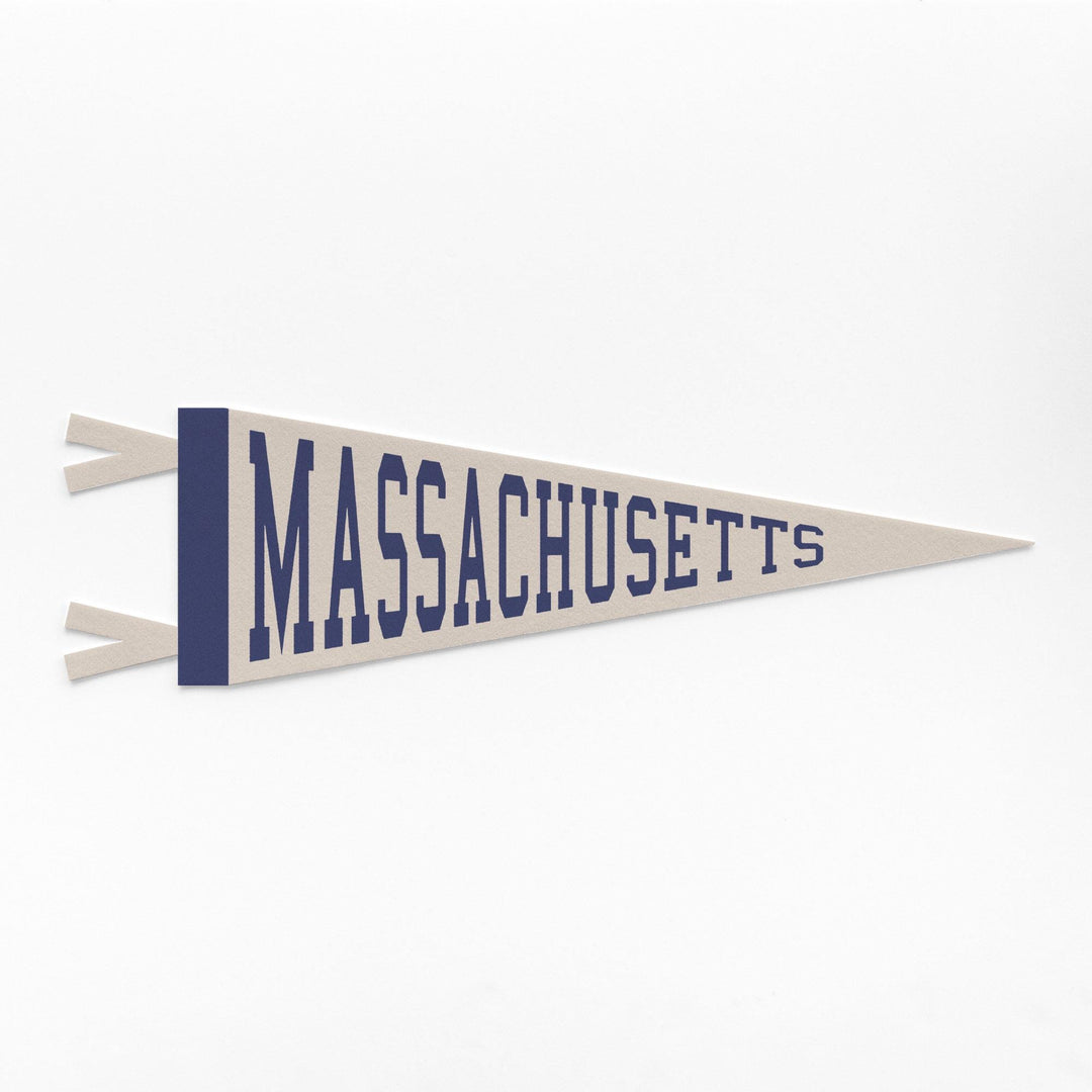 Massachusetts Varsity Felt Pennant