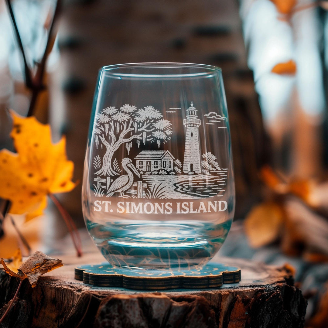 St. Simons Island Georgia Glasses