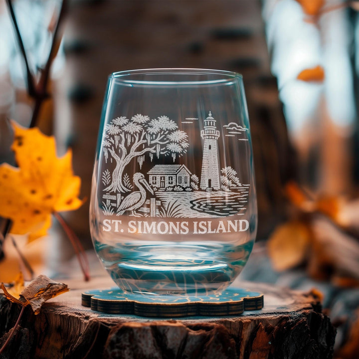 St. Simons Island Georgia Glasses