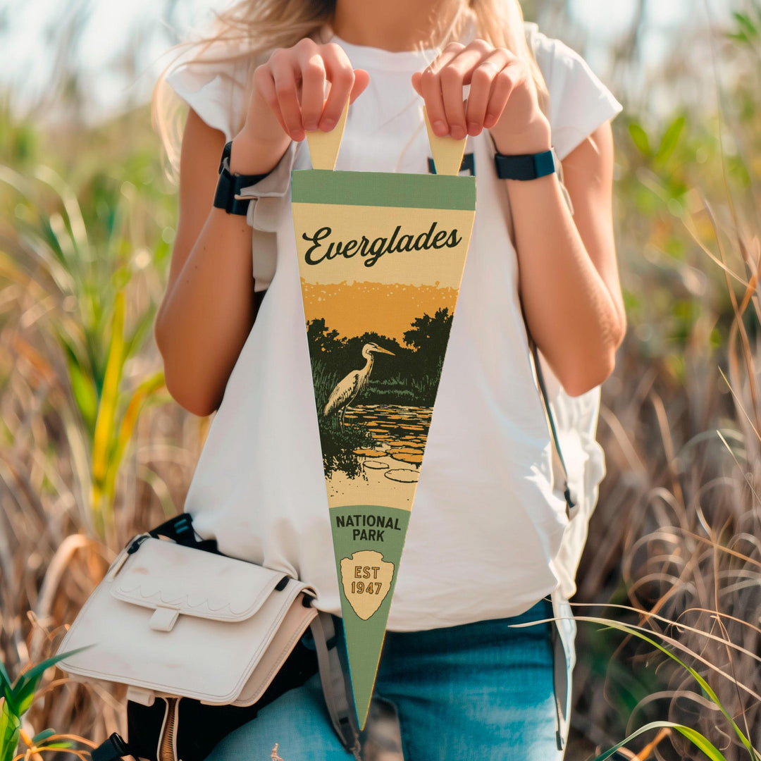Everglades National Park Felt Pennant