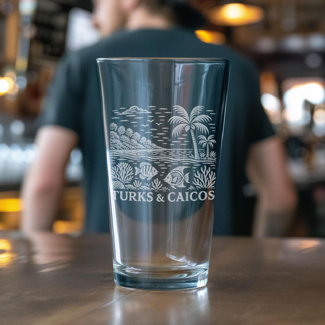 Turks &amp; Caicos Islands Glasses