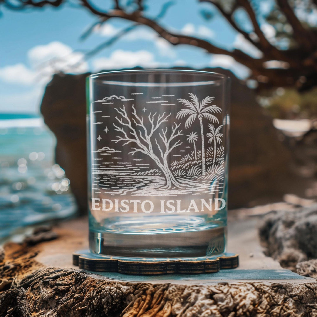 Edisto Island South Carolina Glasses