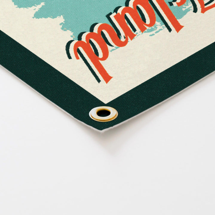 Rhode Island Felt Camp Flag