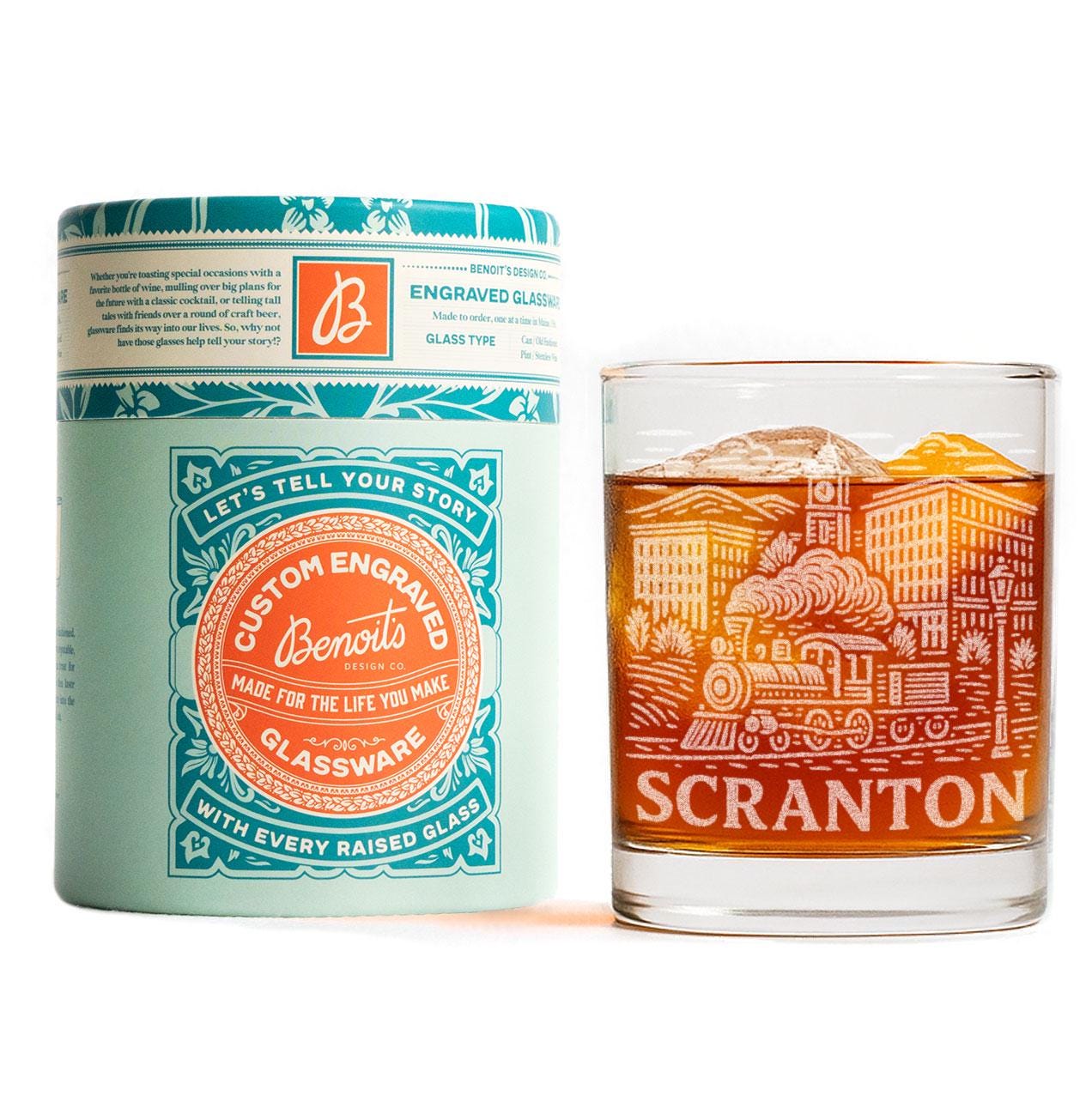 Scranton Pennsylvania Glass