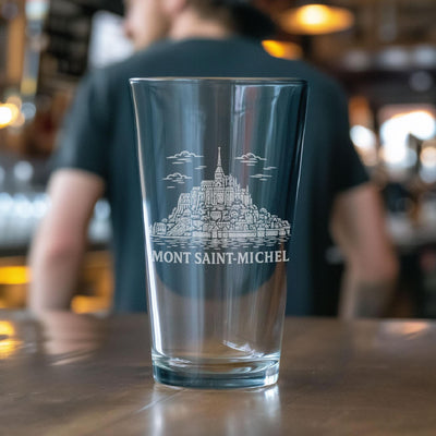 Mont Saint Michel France Glass