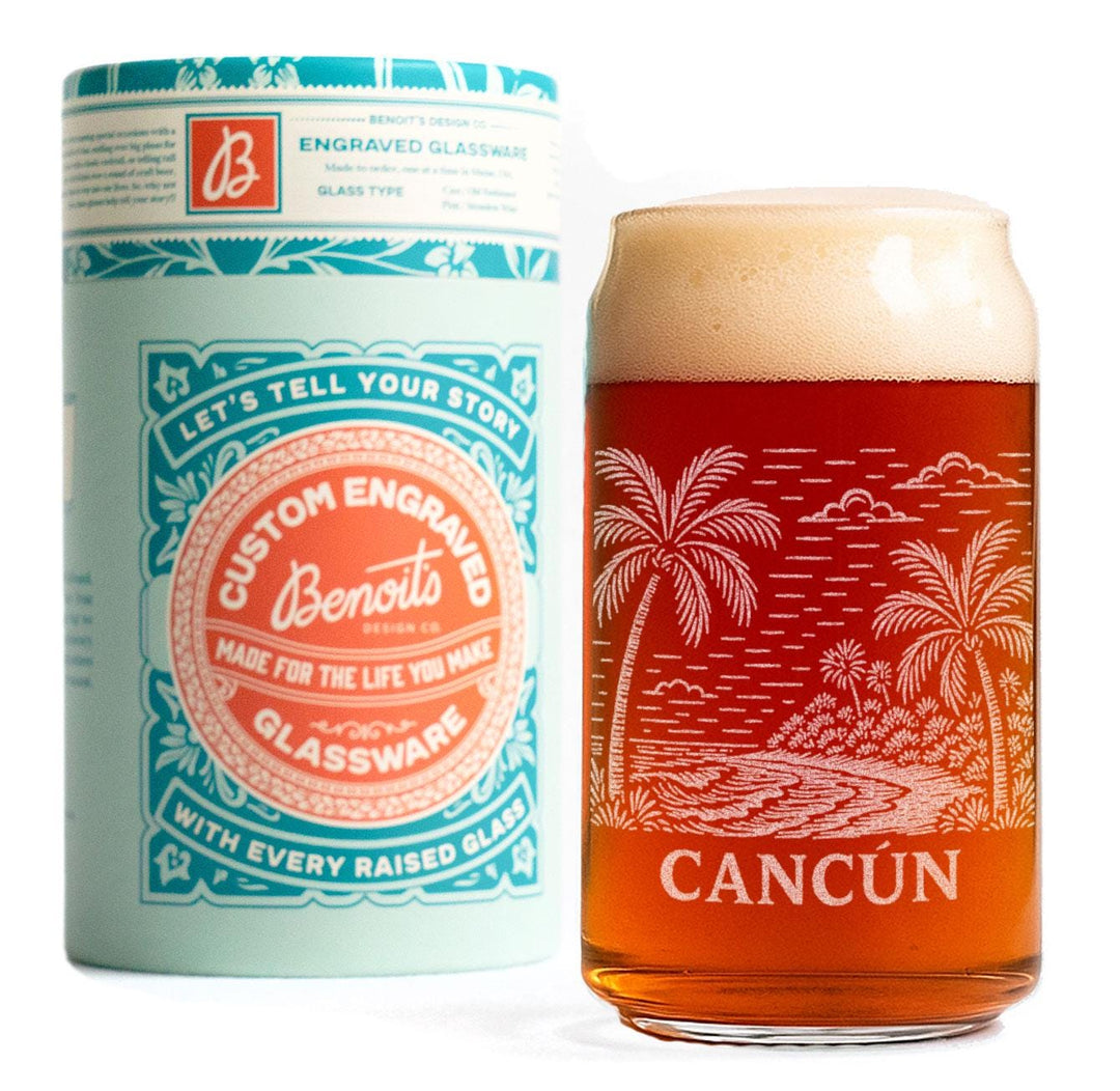 Cancún, Mexico Glasses