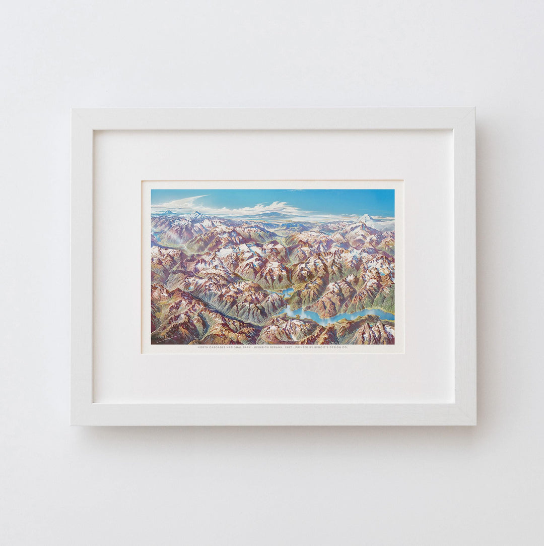 North Cascades National Park Historic Art Print
