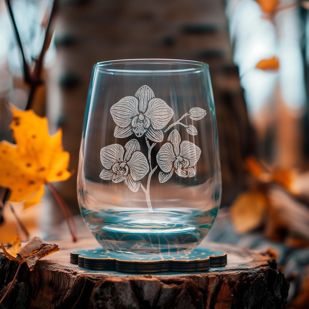 Orchid Glasses
