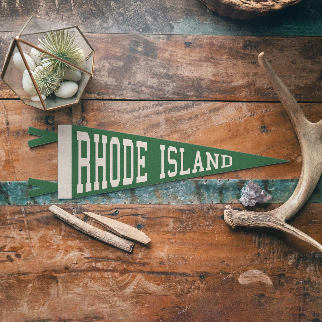 Rhode Island Varsity Felt Pennant