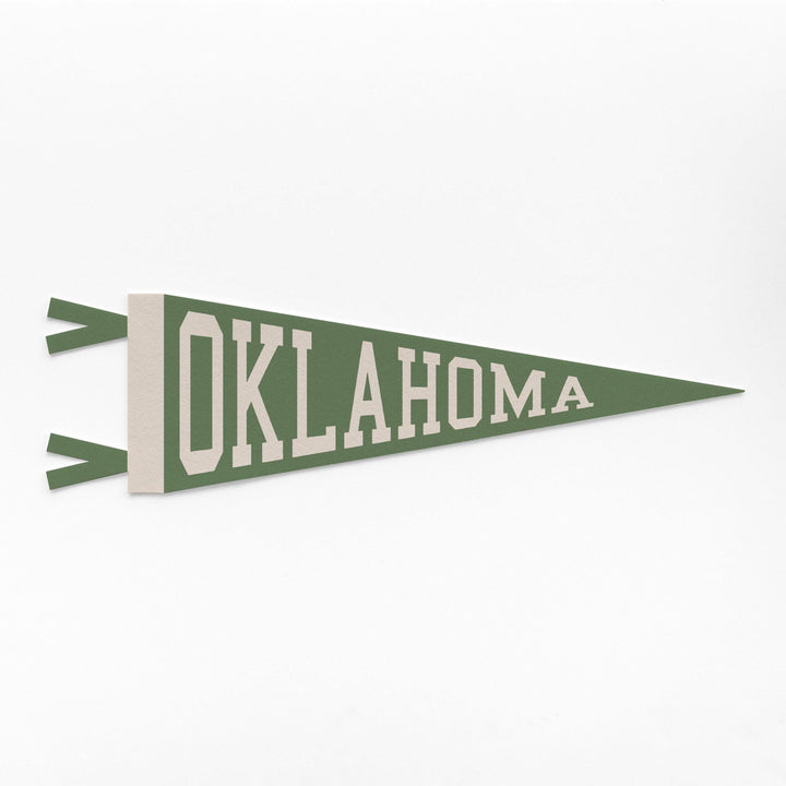Oklahoma Varsity Felt Pennant