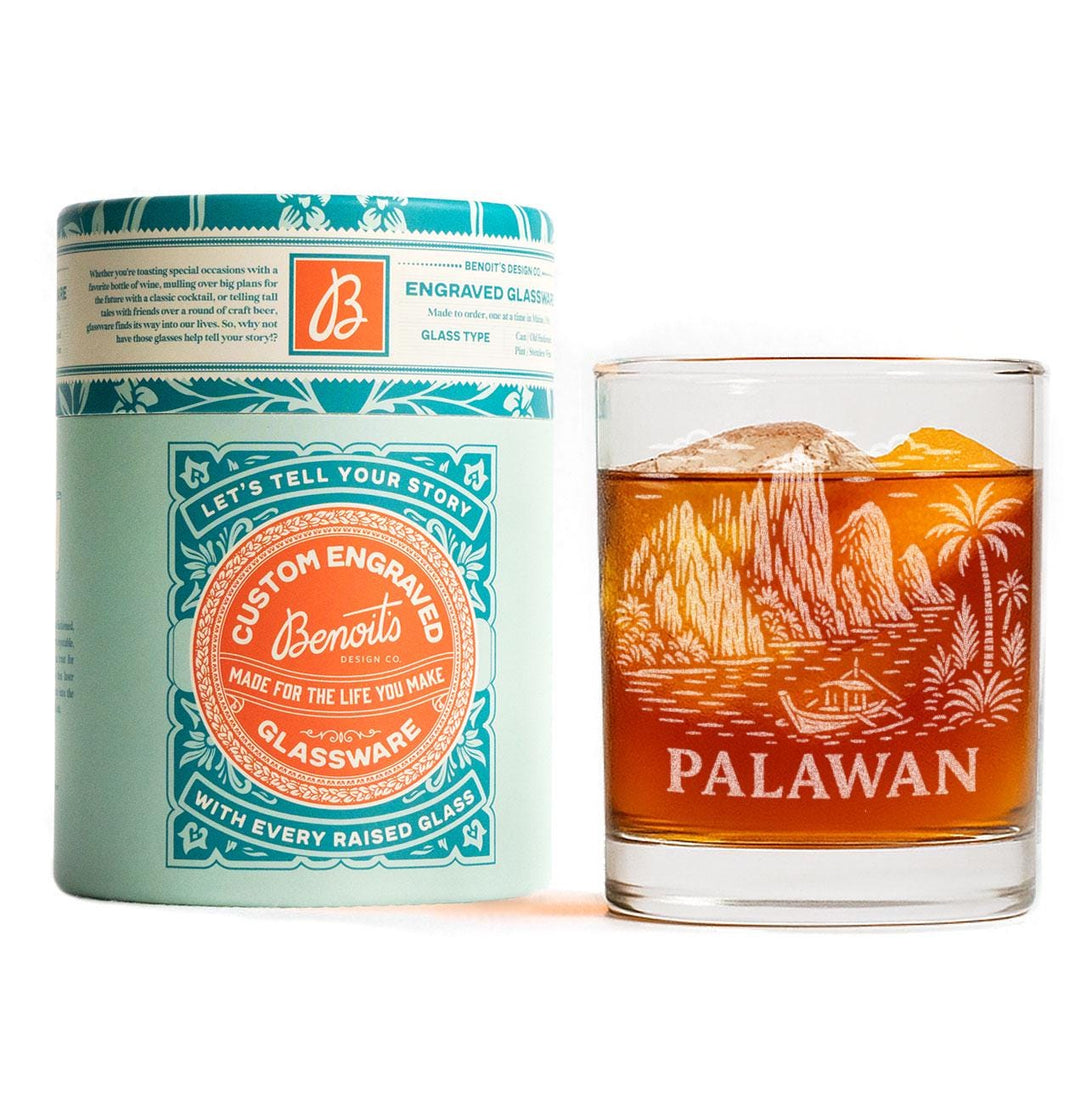 Palawan Philippines Glasses
