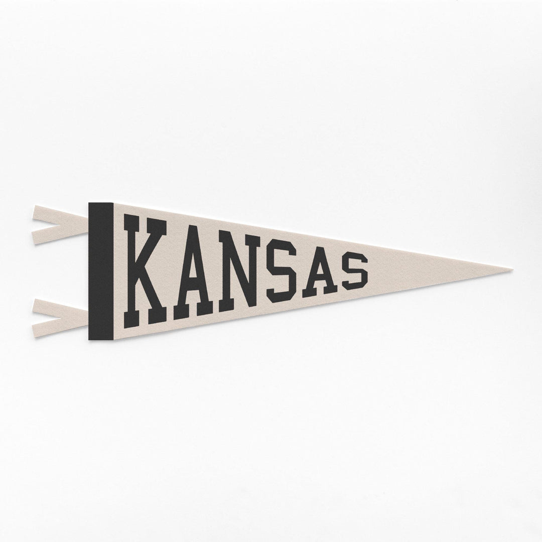 Kansas Varsity Felt Pennant