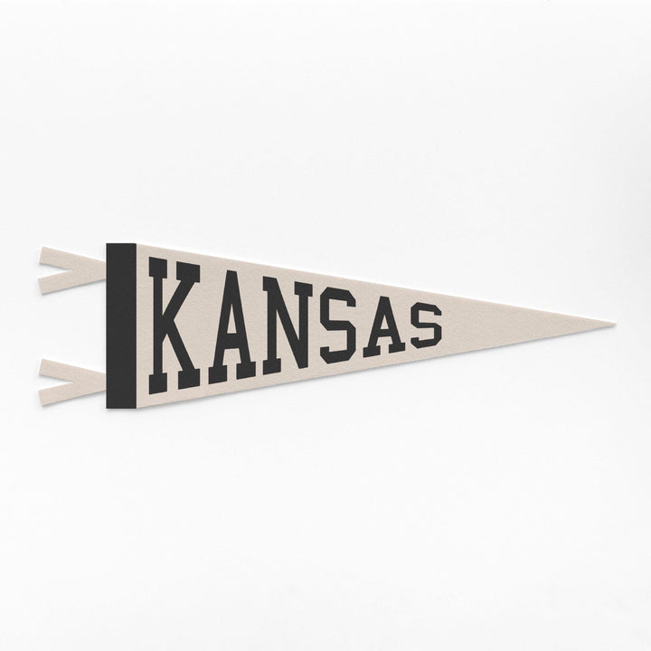 Kansas Varsity Felt Pennant