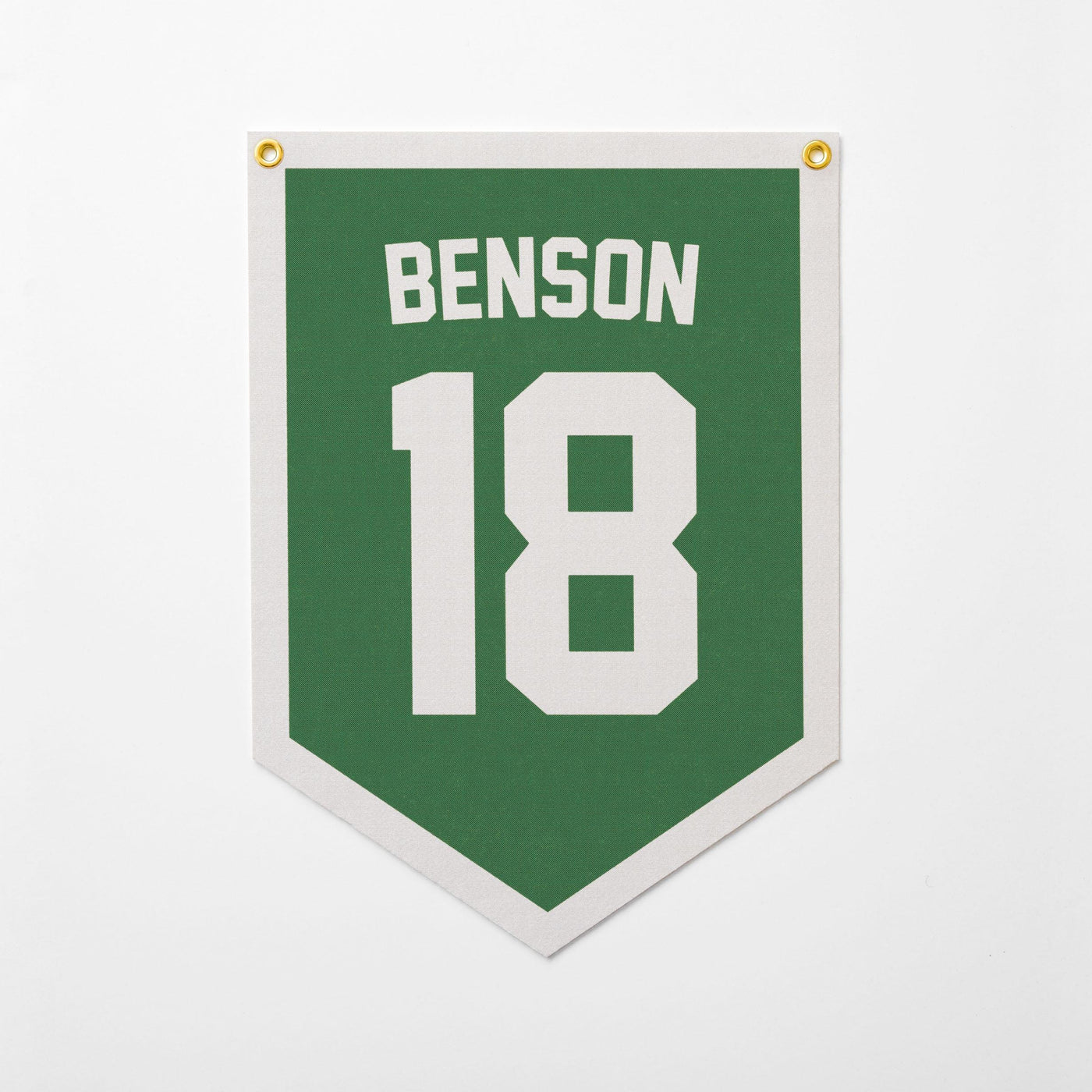 Custom Sports Jersey Style Felt Camp Banner