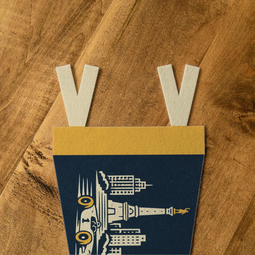 Indianapolis Indiana Felt Pennant