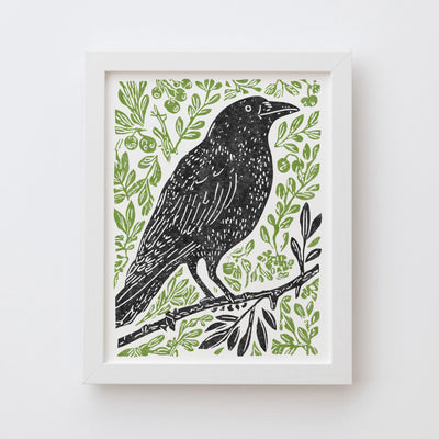 Crow Art Print