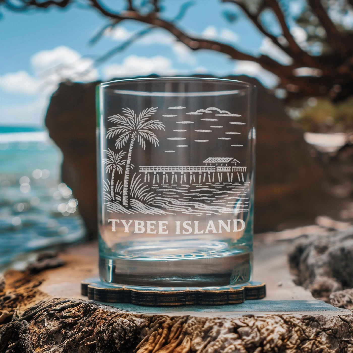 Tybee Island, Georgia Glass