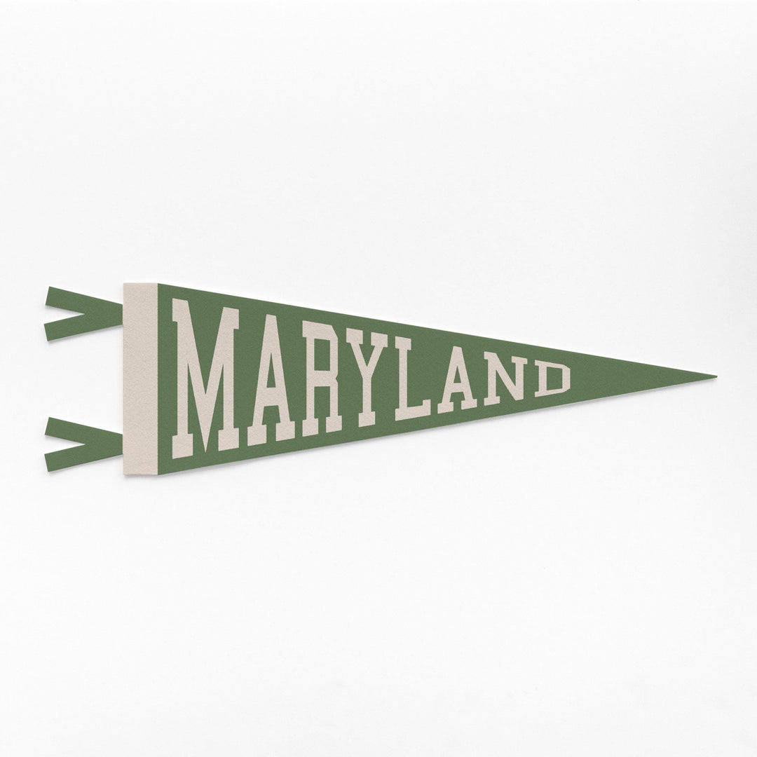 Maryland Varsity Felt Pennant