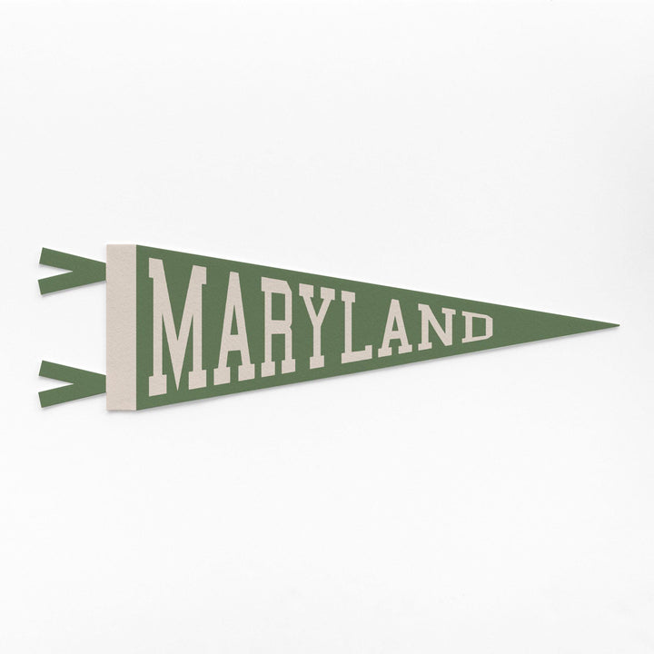 Maryland Varsity Felt Pennant