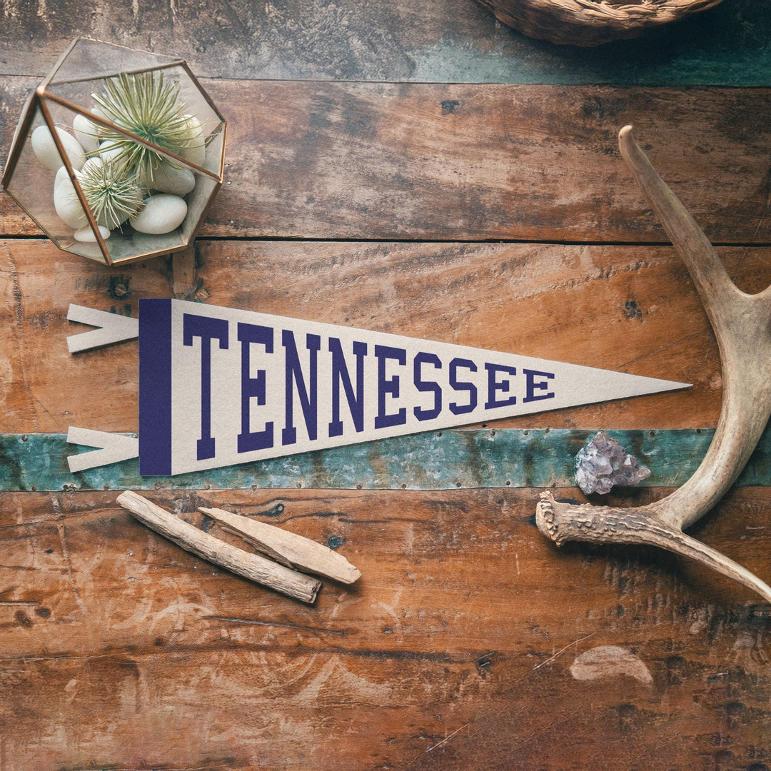 Tennessee Varsity Felt Pennant