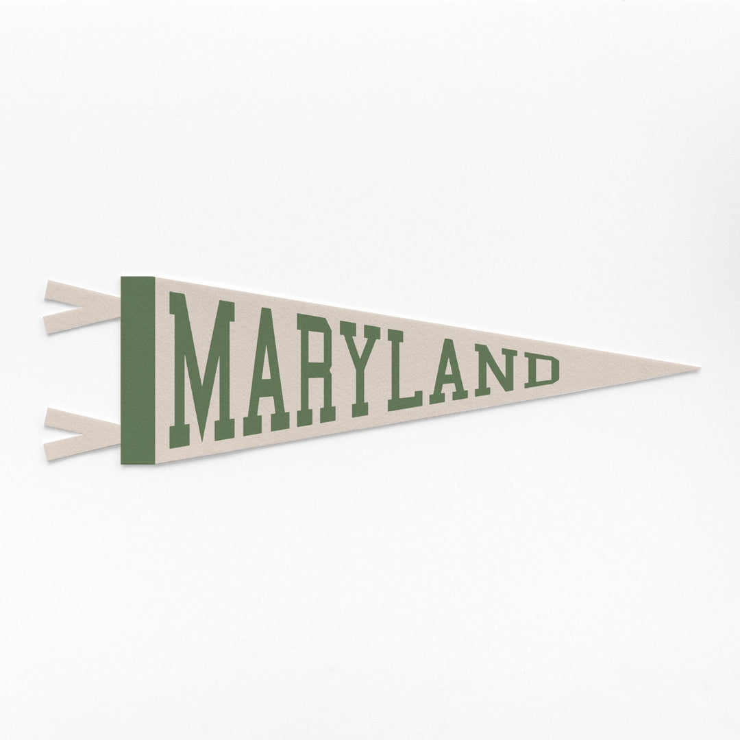 Maryland Varsity Felt Pennant