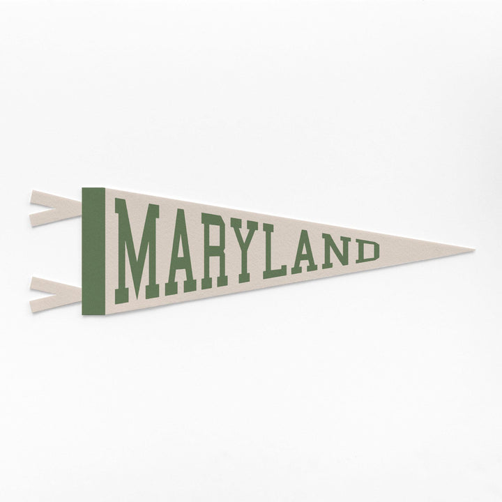 Maryland Varsity Felt Pennant