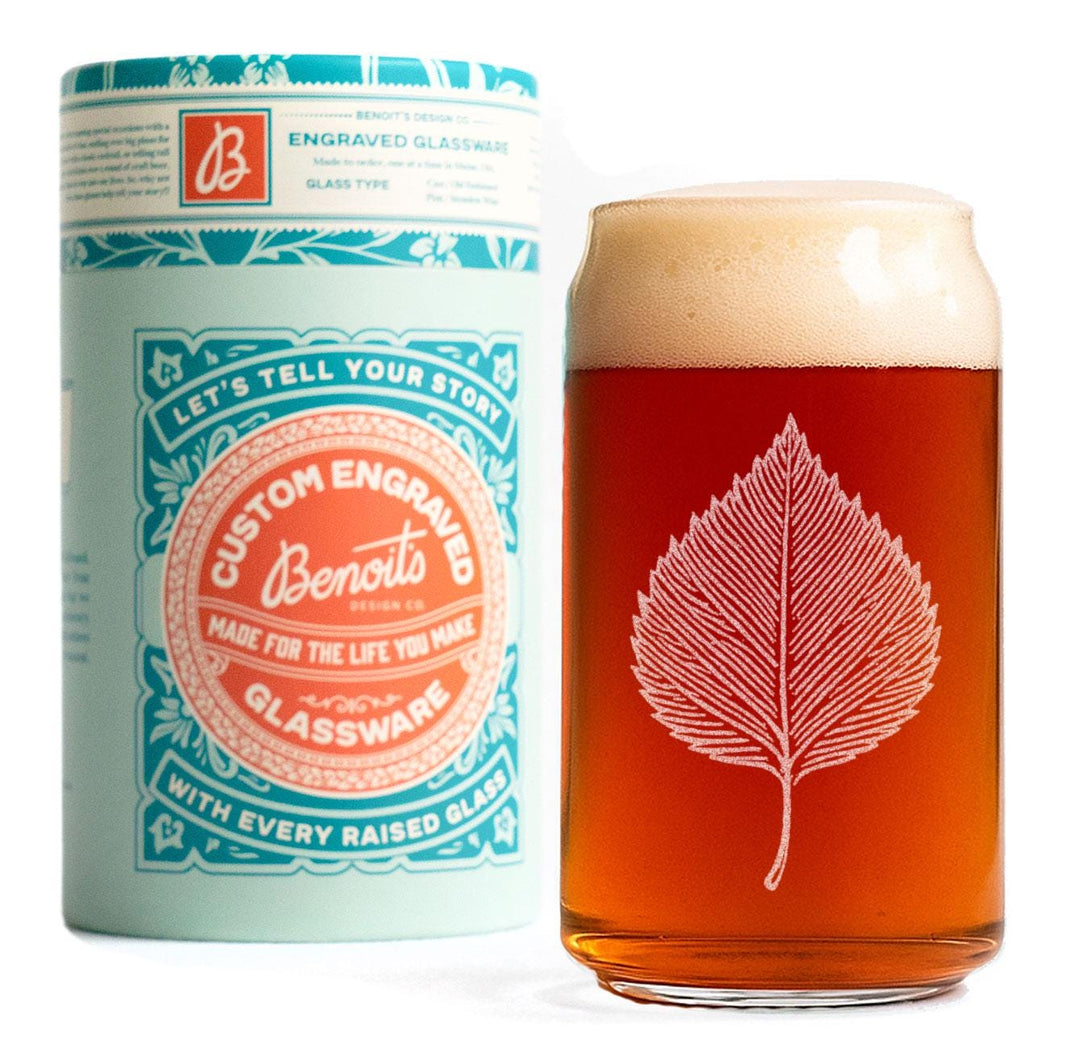 Birch Leaf Glasses