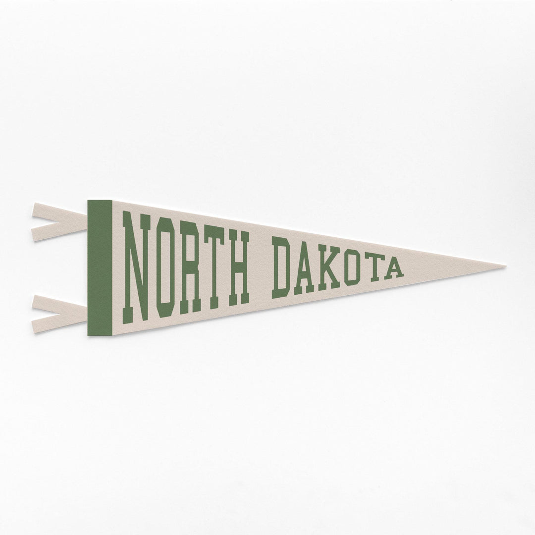 North Dakota Varsity Felt Pennant