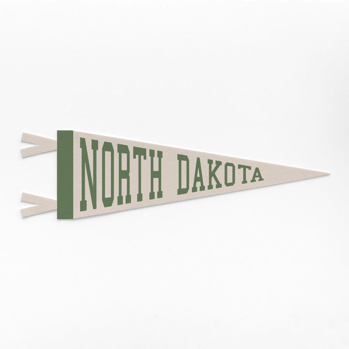North Dakota Varsity Felt Pennant