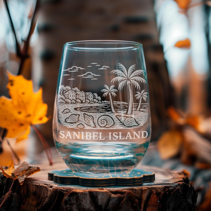 Sanibel Island Florida Glasses