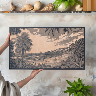 Surfing Beach Wall Art