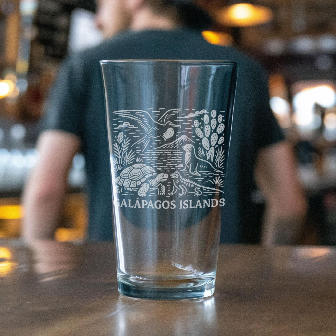 Galápagos Islands Glass