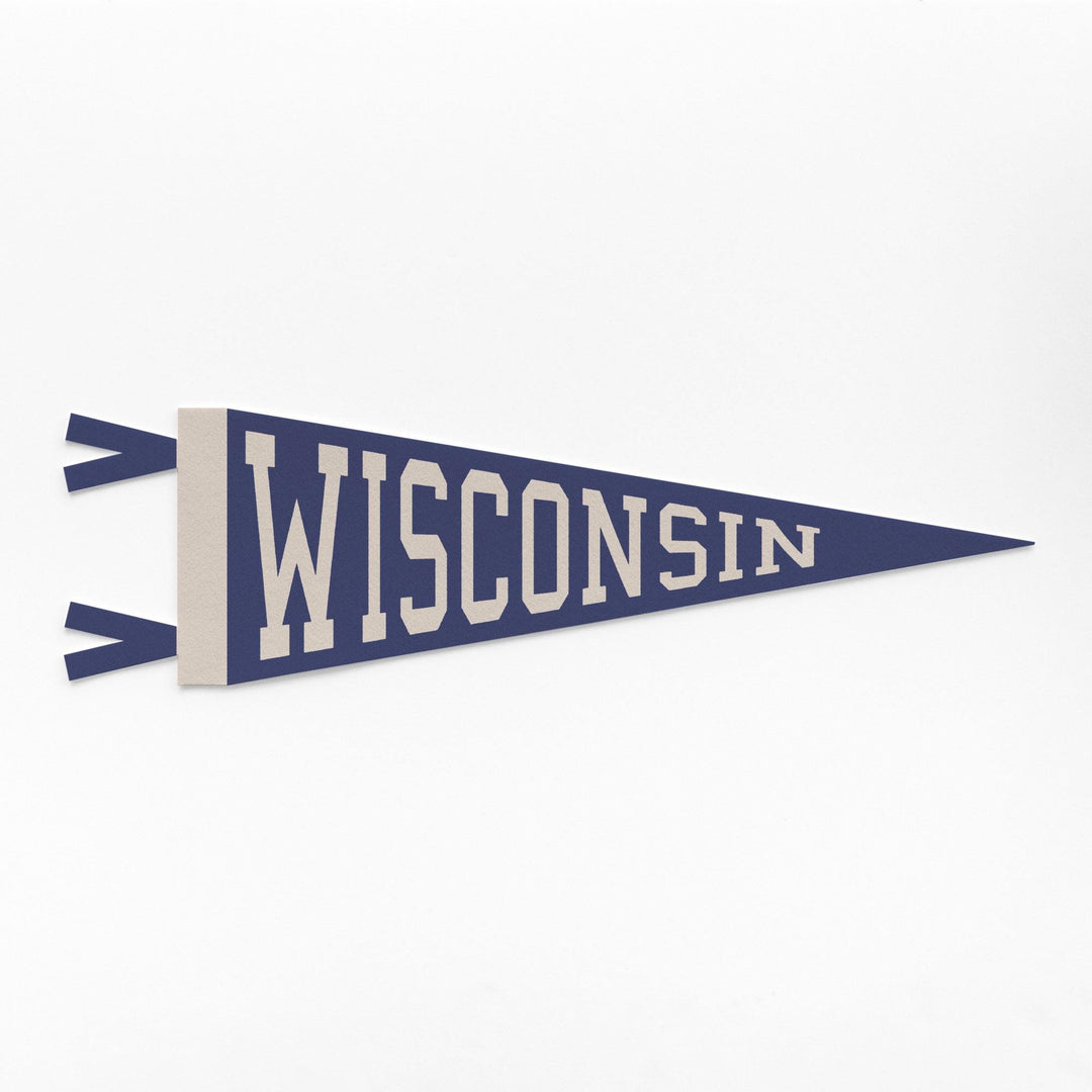 Wisconsin Varsity Felt Pennant