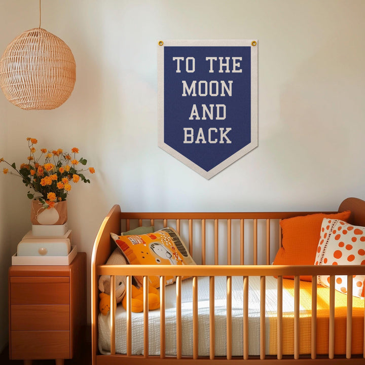 Custom Varsity Sign Felt Camp Flag
