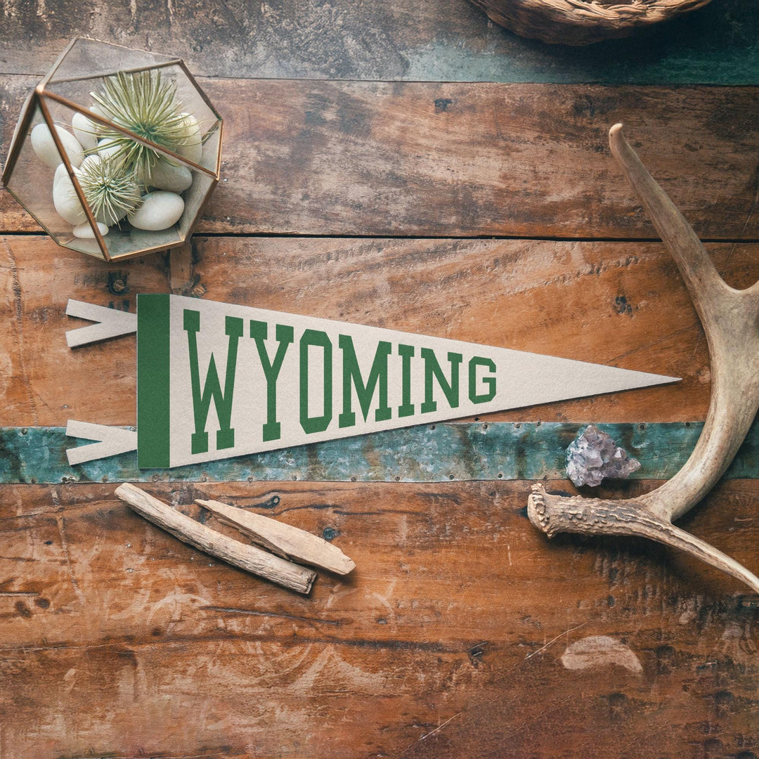 Wyoming Varsity Felt Pennant