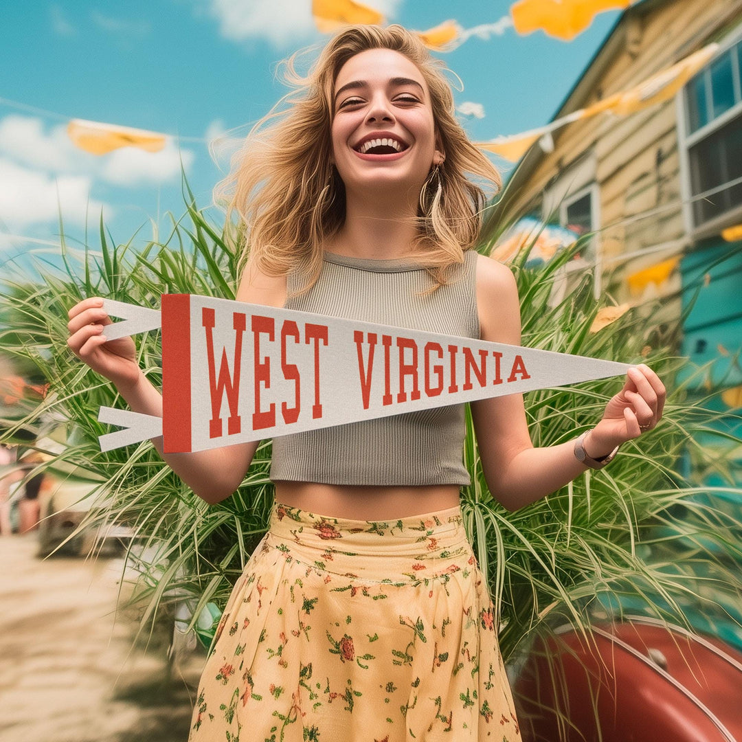 West Virginia Varsity Felt Pennant