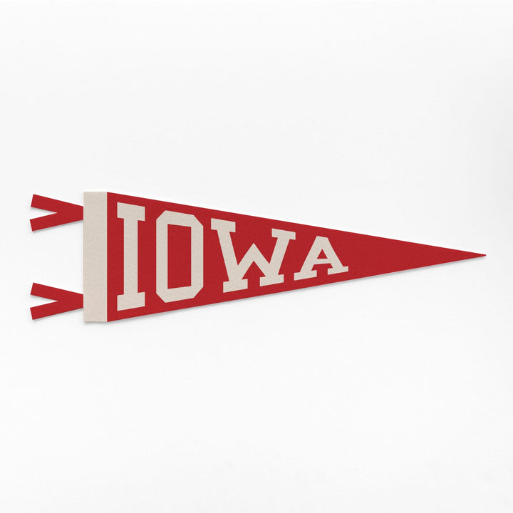 Iowa Varsity Felt Pennant