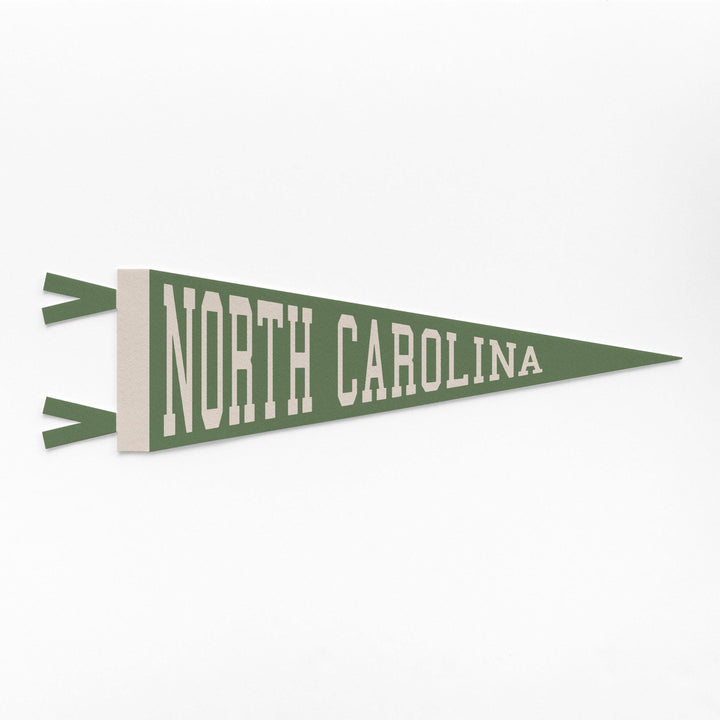 North Carolina Varsity Felt Pennant