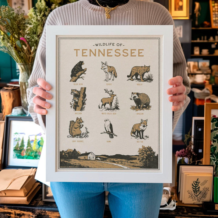 Tennessee Wildlife Print
