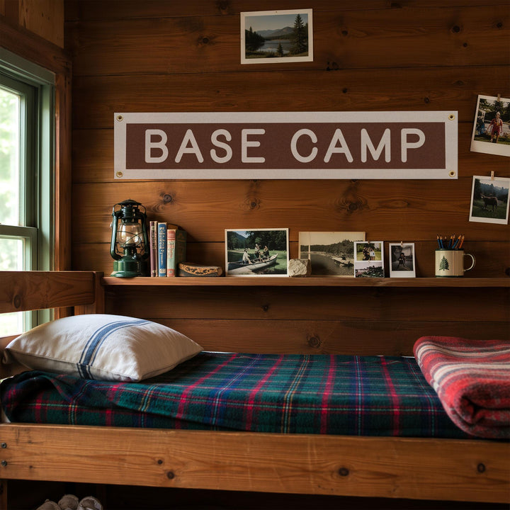 Base Camp Felt Banner