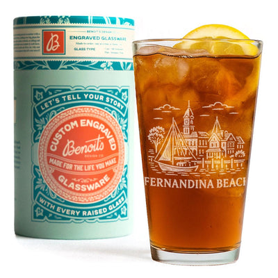 Fernandina Beach Florida Glass