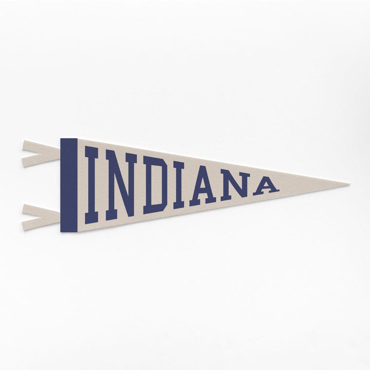 Indiana Varsity Felt Pennant